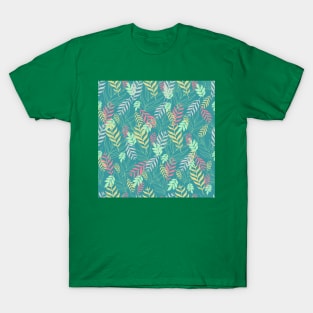 MulticolorLeaves_Pattern T-Shirt